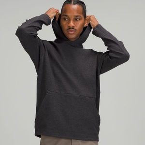 Lululemon At Ease Hoodie | Heather Black/Black | Medium